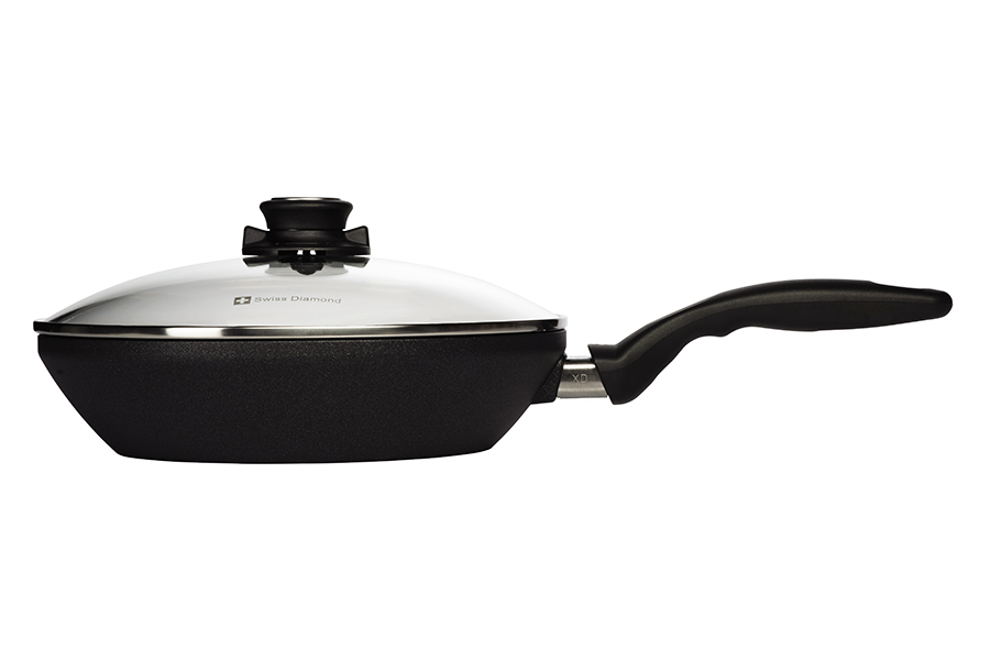Сковорода Swiss Diamond со стеклянной крышкой, глубокая, Ø26 см XD6526C - Вид №1