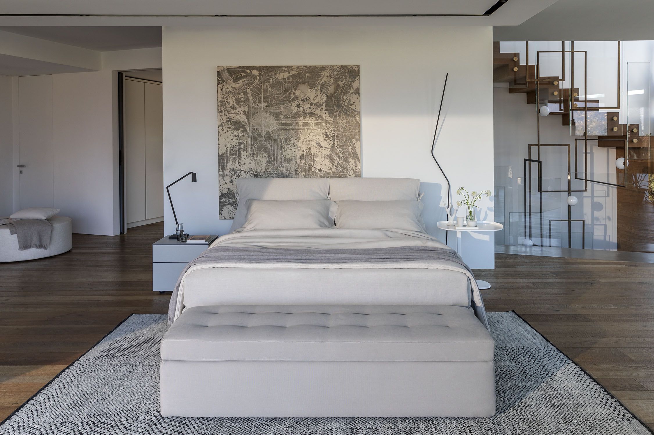 Съемная двуспальная кровать Flou Nathalie ARCH-00067219 - Вид №3