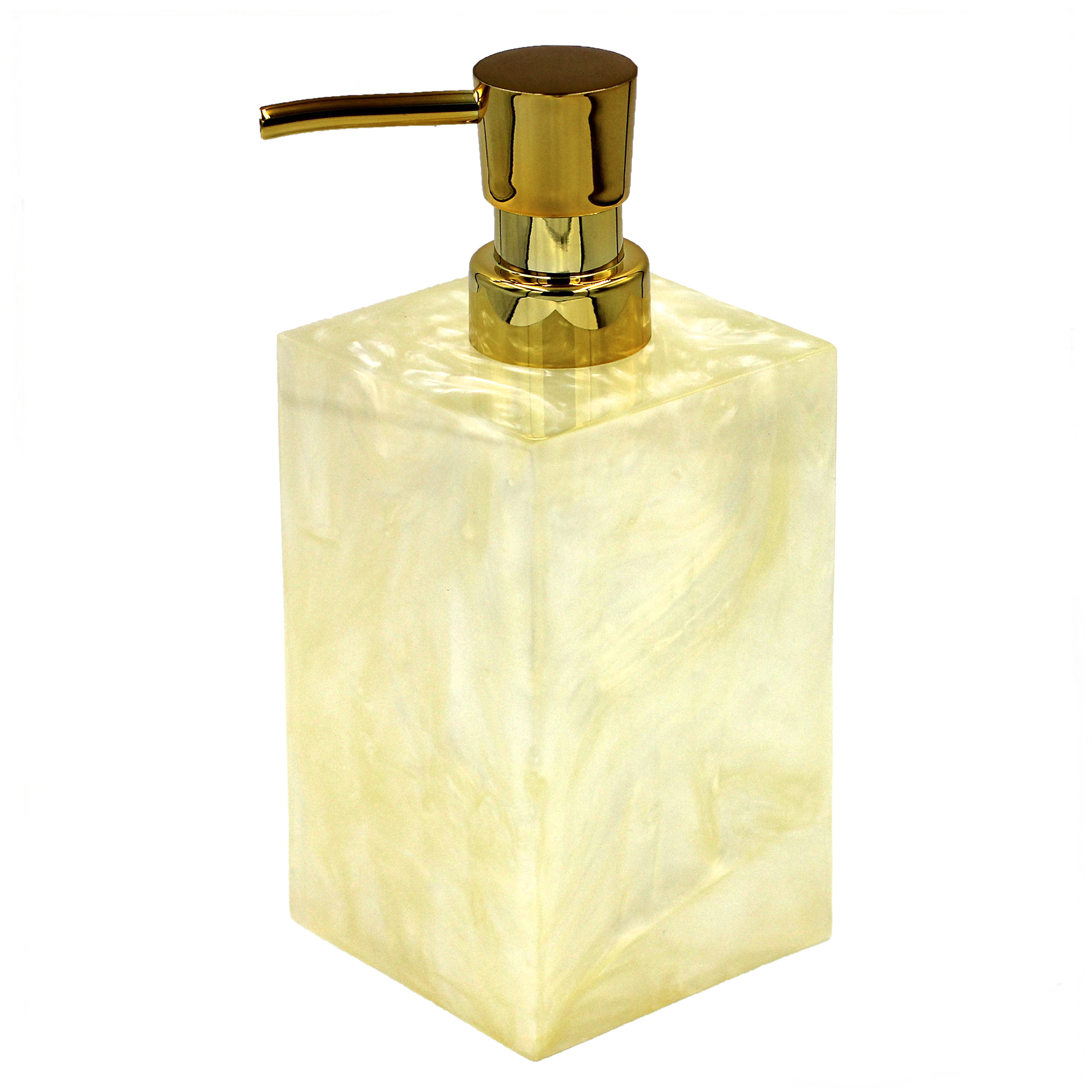 83410238 Дозатор для жидкого мыла цвет жёлтый PEARL STLM-0041070 BATH PLUS