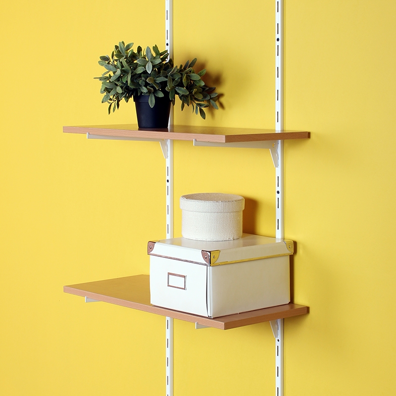 Кронштейн к стеновым стойкам , 515x6x70 мм, белый LJPS0434 Public Steel Россия  - Вид №1