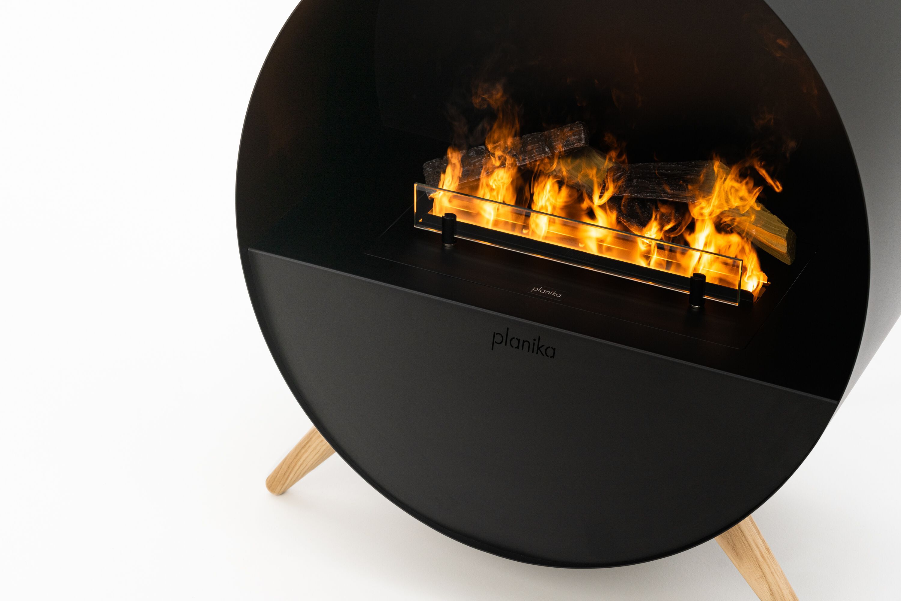 Паровой отдельно стоящий камин Planika MISTY ARCH-00109179 - Вид №2