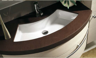 CL73 CALLA Комплект мебели для ванной комнаты 155 см ARDECO Ardeco S. R. L 42404 - Вид №3