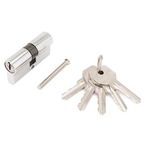 90327560 Цилиндр Z.I.70-5K CP 25х10х35 мм, ключ/ключ, цвет хром STLM-0186269 СТАНДАРТ