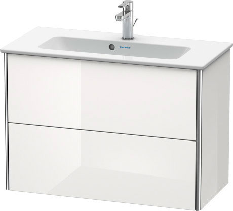 XS416601818 XSquare Тумбочка подвесная компакт Белый матовый, декор Duravit - Вид №2