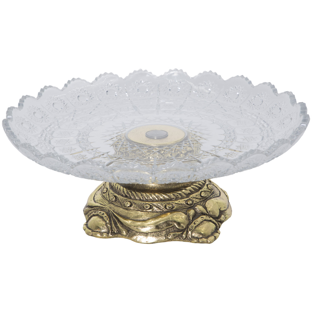 52094 Фруктовница-конфетница - 13 Бронза BOGACHO 4627179657178 - Вид №1