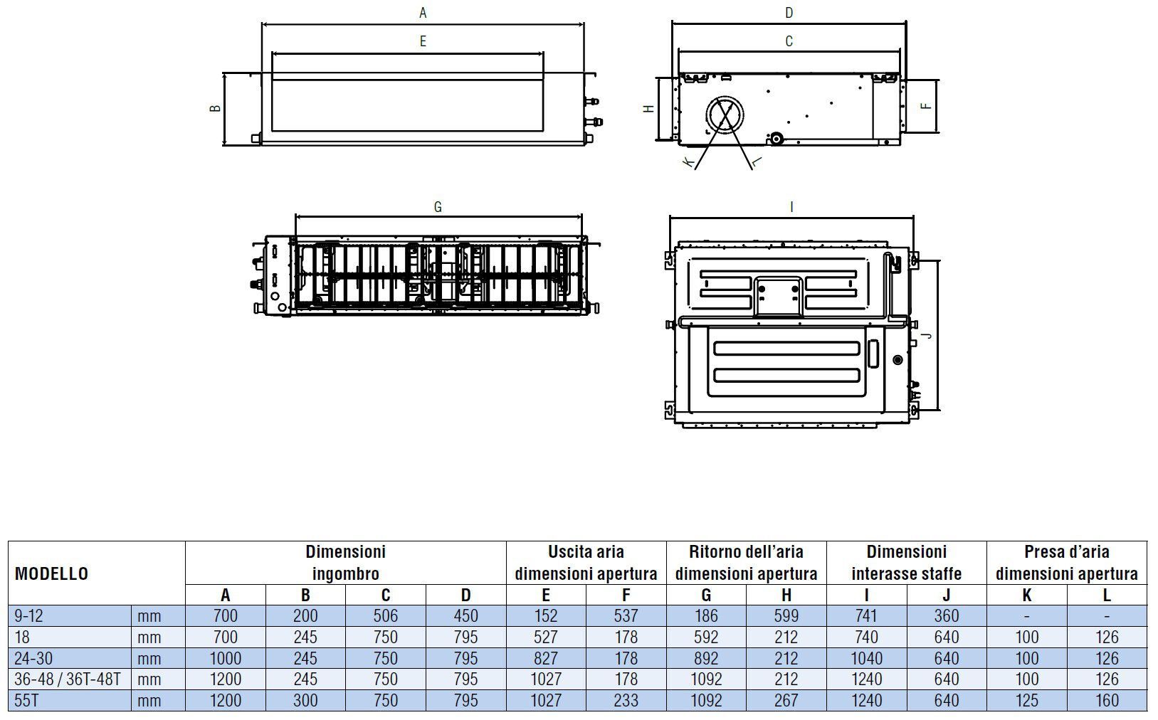 Воздуховод среднего давления Lamborghini CaloreClima Изумруд ARCH-00030762 - Вид №2