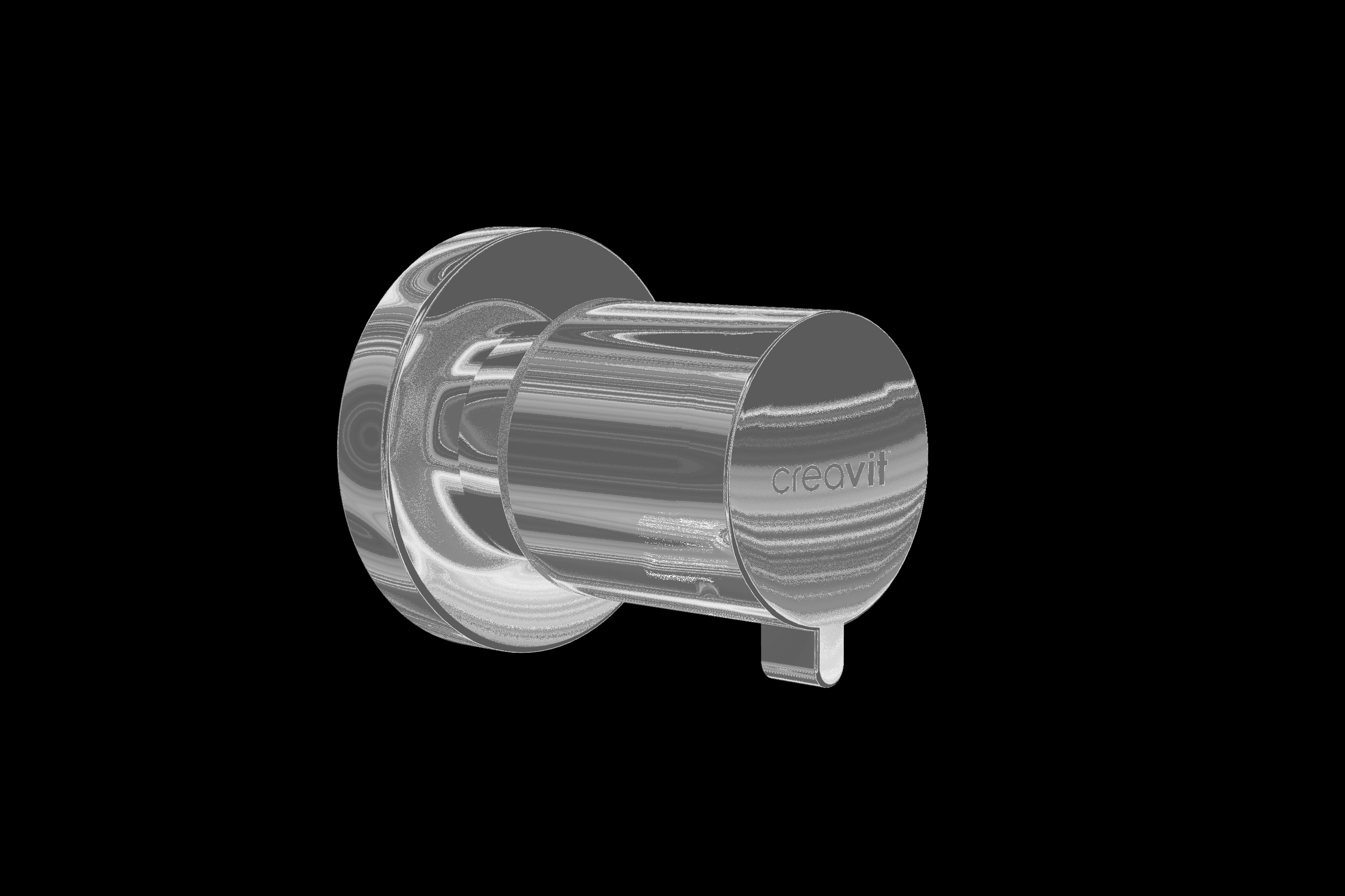 Двухпозиционный запорный клапан 1/2 '' - 1/2 '' (корпус PPRC) / AC50L Creavit  - Вид №1