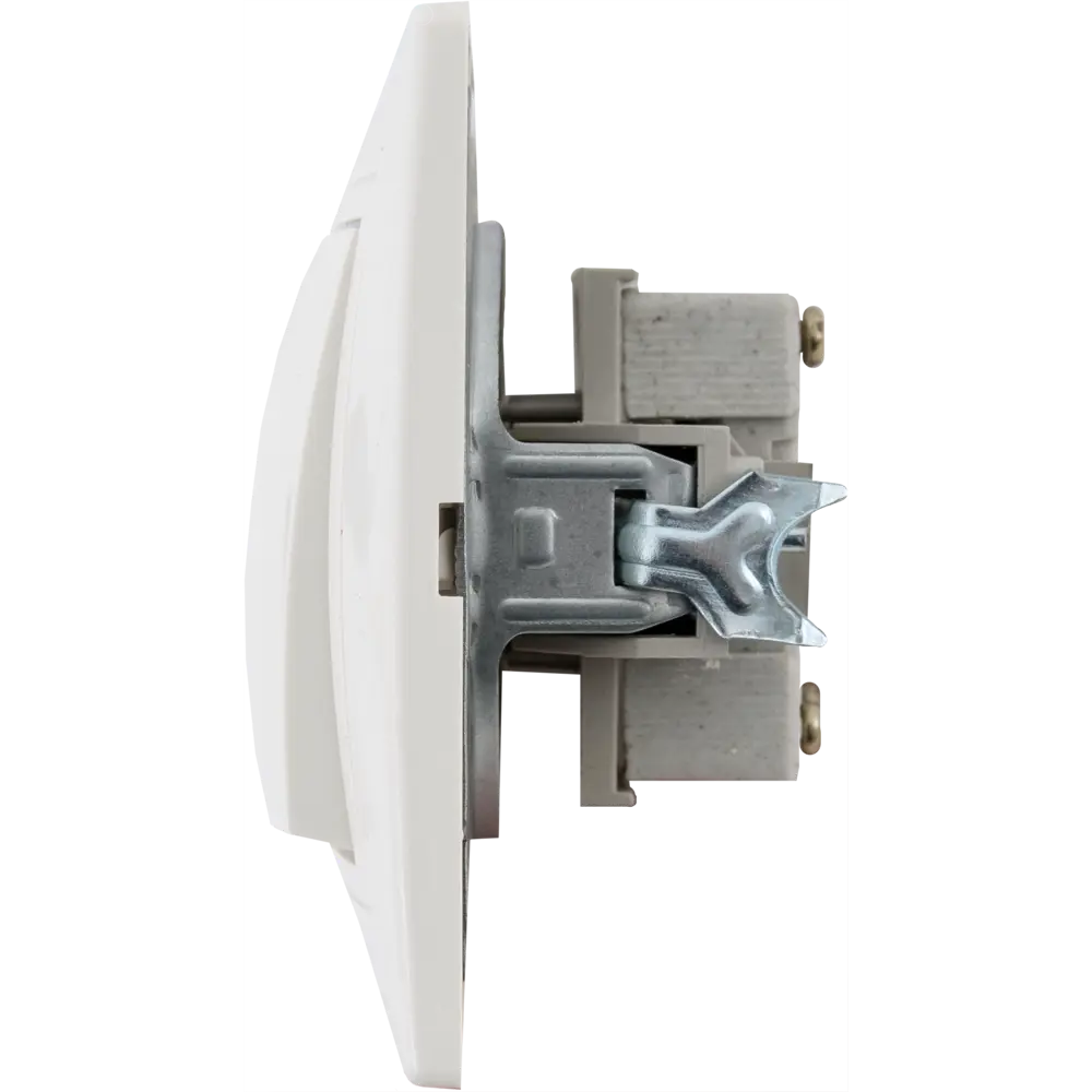 TDM ELECTRIC Выключатель проходной бежевый для скрытого монтажа 85591346 Таймыр STLM-0064431 - Вид №3