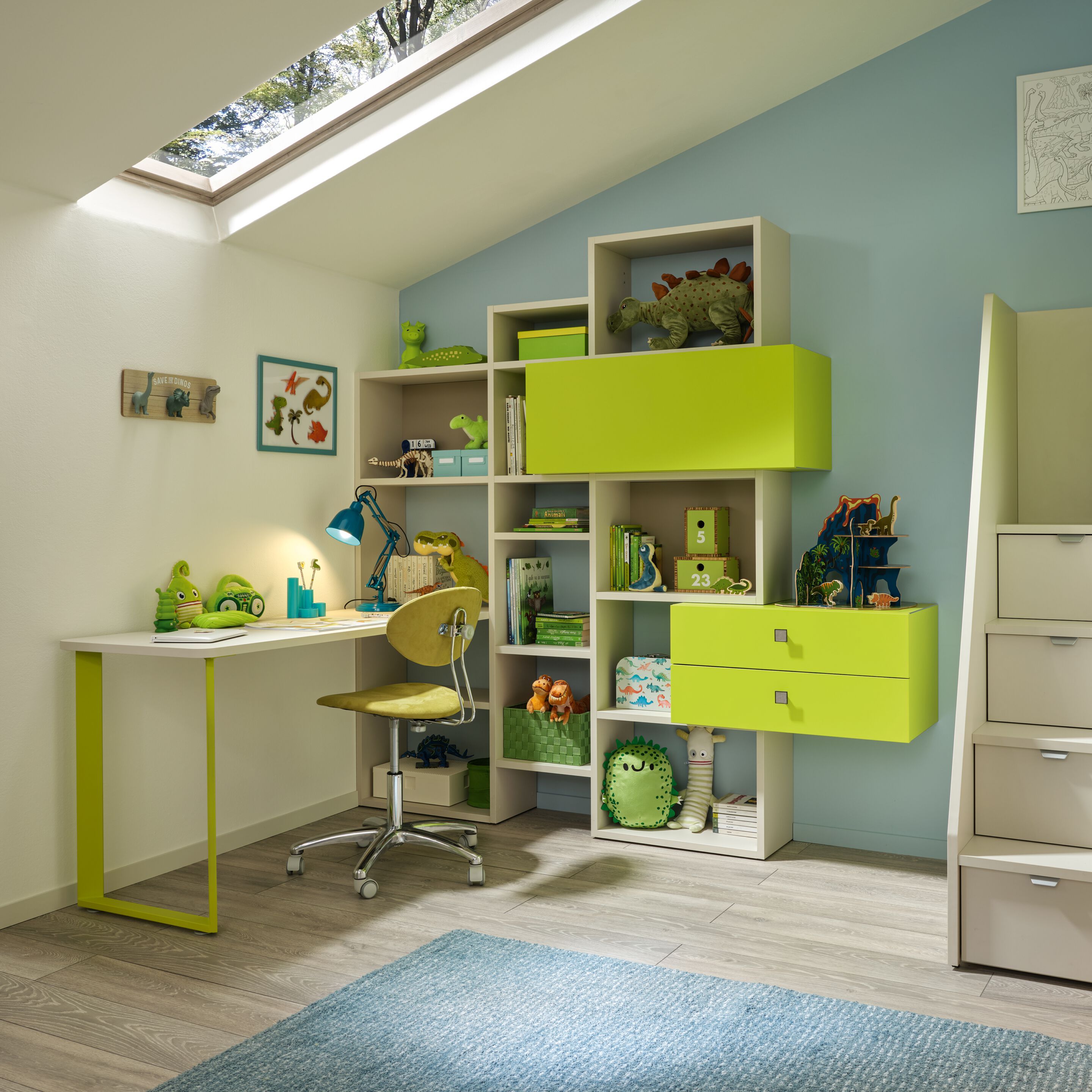 Состав с двухъярусной кроватью Level Smart Moretti Compact KC512 ARCH-00123499 - Вид №6