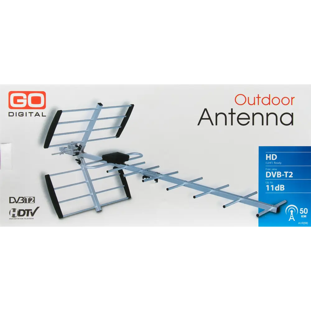 Антенна телевизионная наружная AV 9290 82365444 STLM-2149573 GODIGITAL  - Вид №8