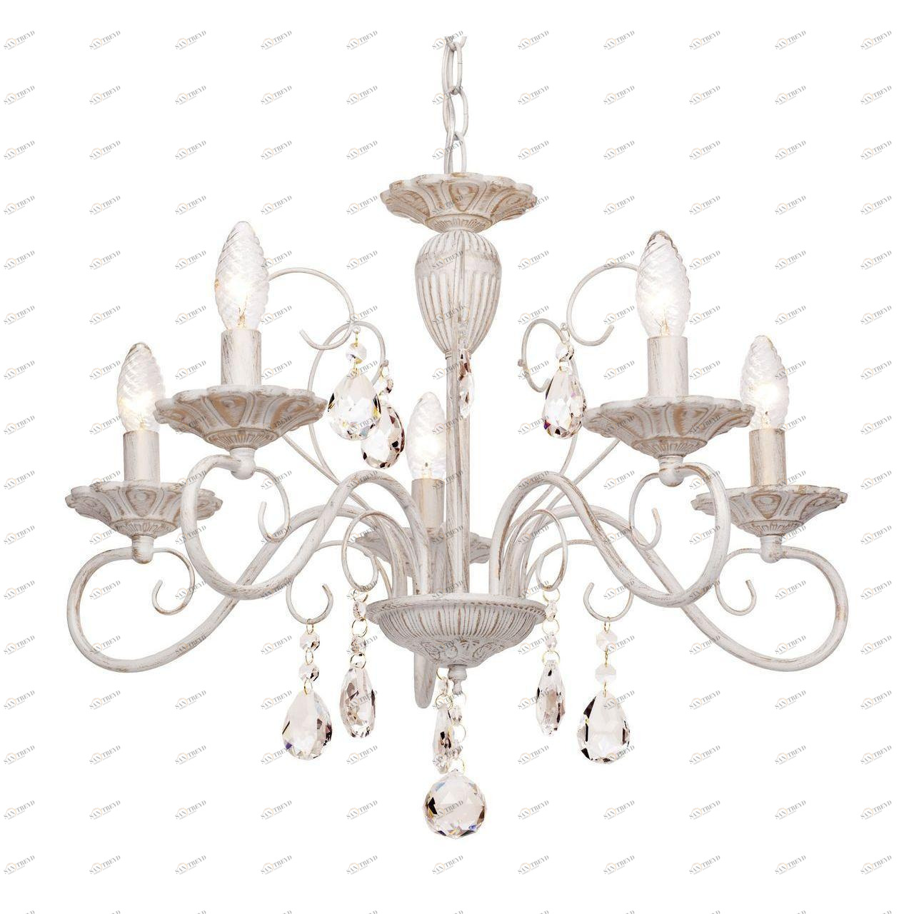 Подвесная люстра Silver Light Laura 259.51.5 SILVER LIGHT LAURA 185993 Белый