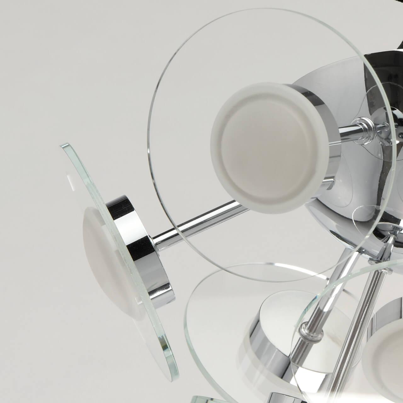 Потолочная светодиодная люстра De Markt Граффити 18 678012209 хром DE MARKT ГРАФФИТИ 18 184326 Хром  - Вид №3