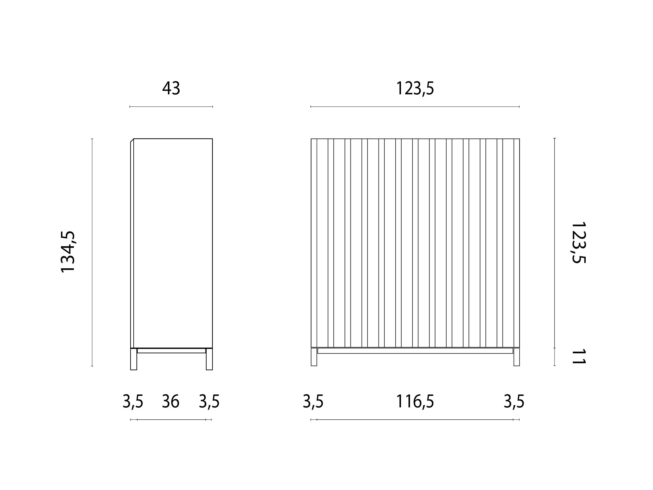 Деревянный сервант Miniforms Контейнерная ARCH-00084394 - Вид №15