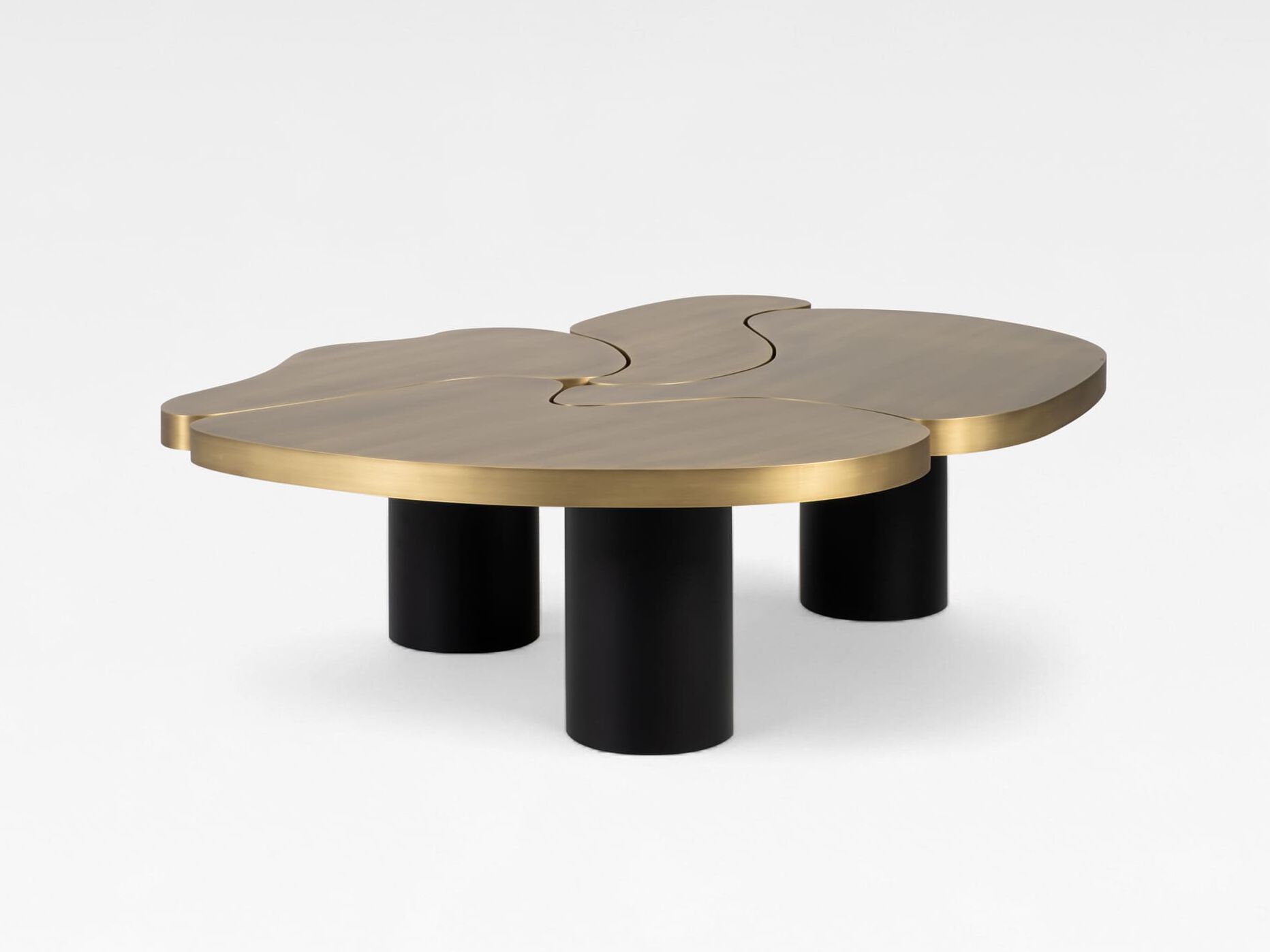 Латунный журнальный столик Greenapple MY BRAIN ARCH-00130142 - Вид №1