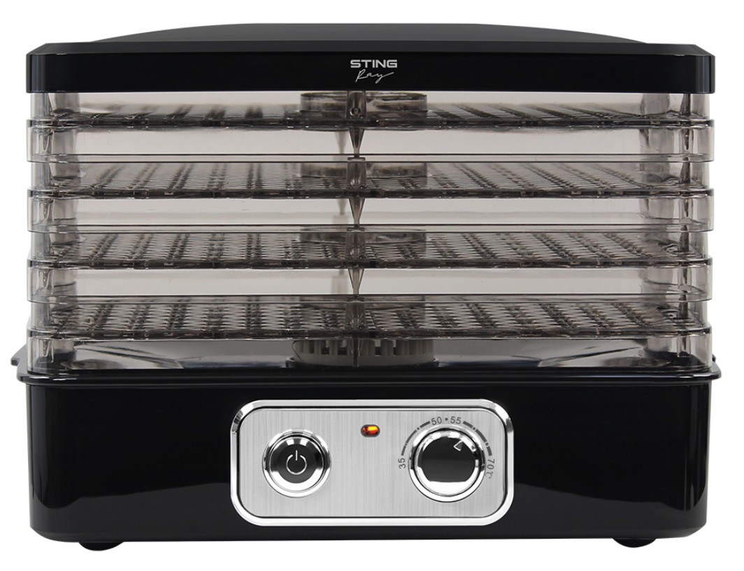 9148523 Сушилка для овощей и фруктов Stingray ST-FD718A черный STDN-0050374