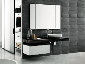 Деревянная столешница для умывальника