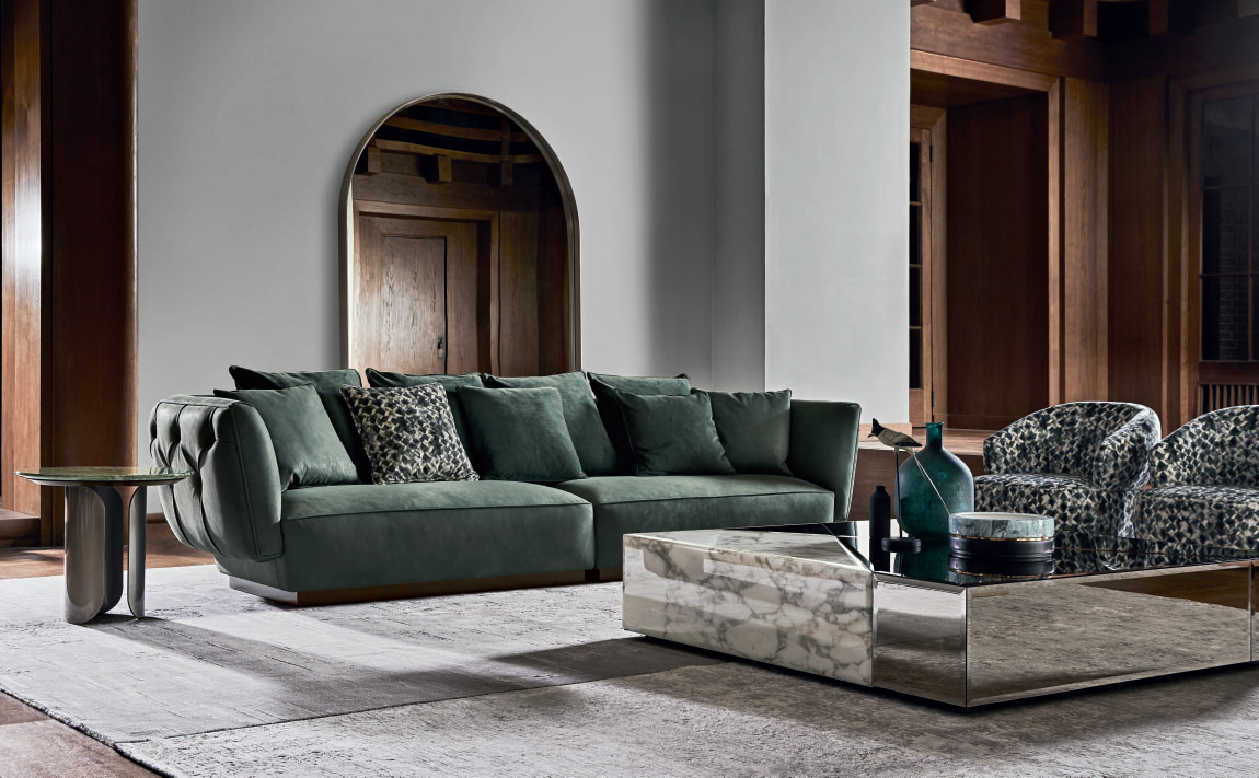 Диван SIMON OPERA 40334/DX + 40334/SX Contemporary - Вид №1