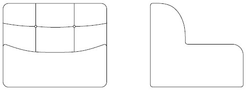 Ph Collection Кресло из ткани Cloud sun-id-1505815 - Вид №1