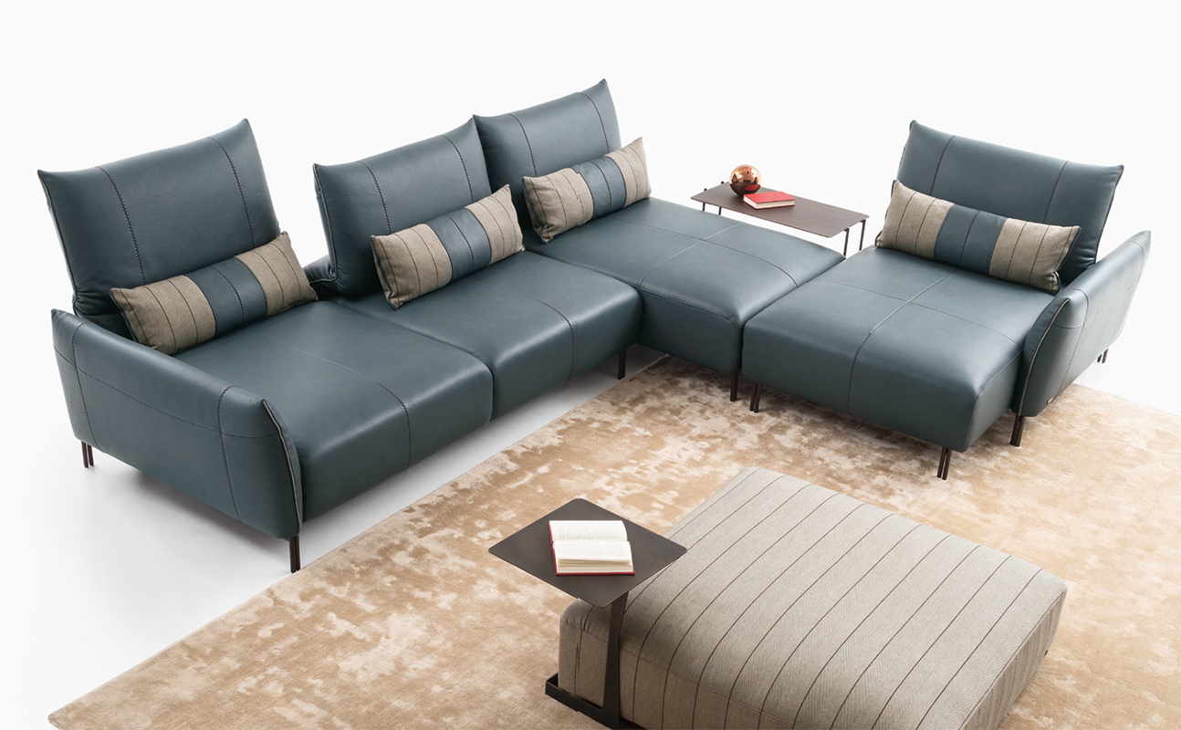 Диван NOVA NICOLINE SALOTTI 3002 + 5203 + 5201  - Вид №1