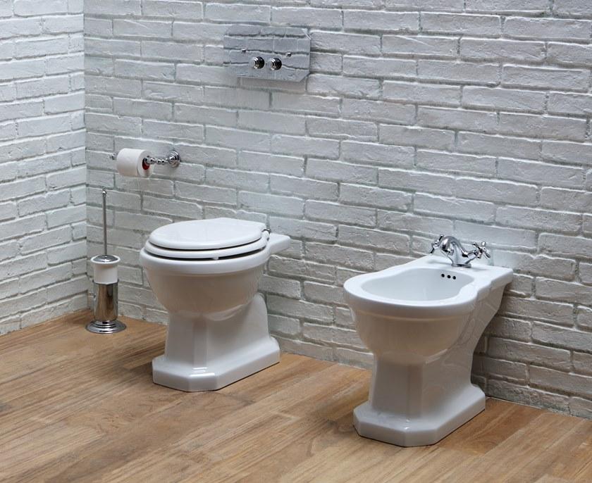 Приставной унитаз напольный Белый BLEU PROVENCE Provence '900 Италия sun-id-1402219 - Вид №3