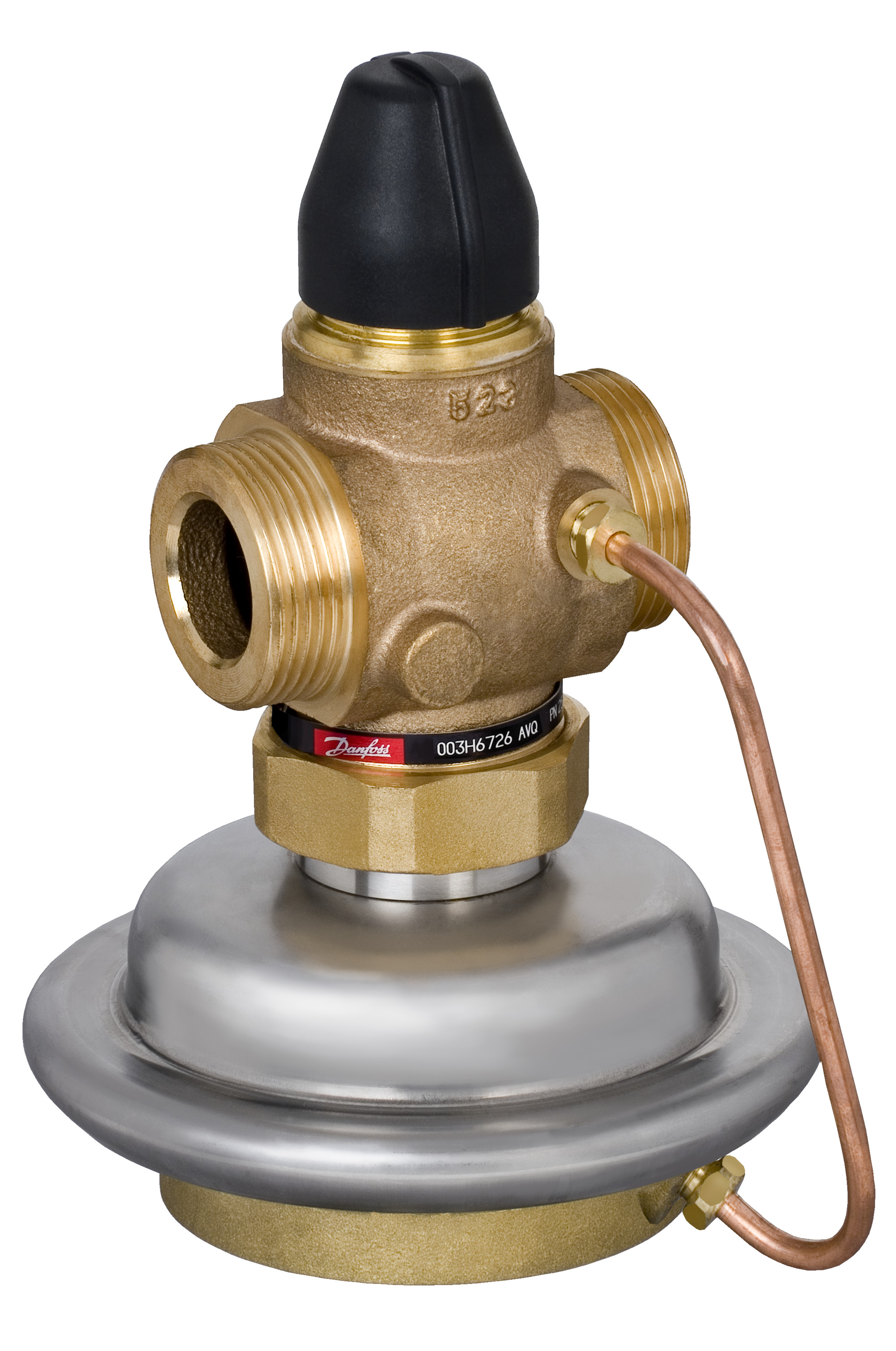 Danfoss Моноблочный регулятор расхода AVQ Р-р расх.AVQ PN25 15/2,5//0,2/резьб. 003H6723  - Вид №6