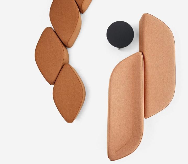 La Cividina Мягкий пуф Waves sun-id-1433499 - Вид №5