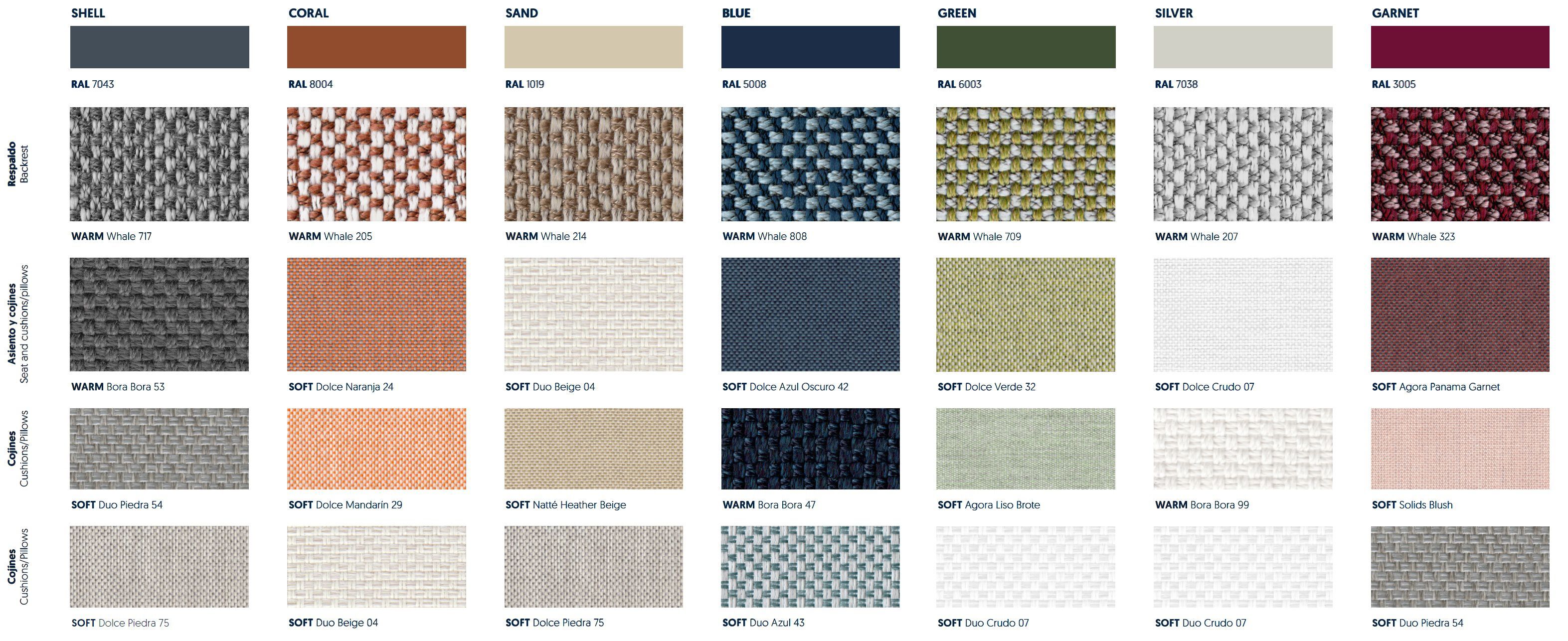 Ткань сад стул GANDIABLASCO Isla ARCH-00066282 - Вид №17