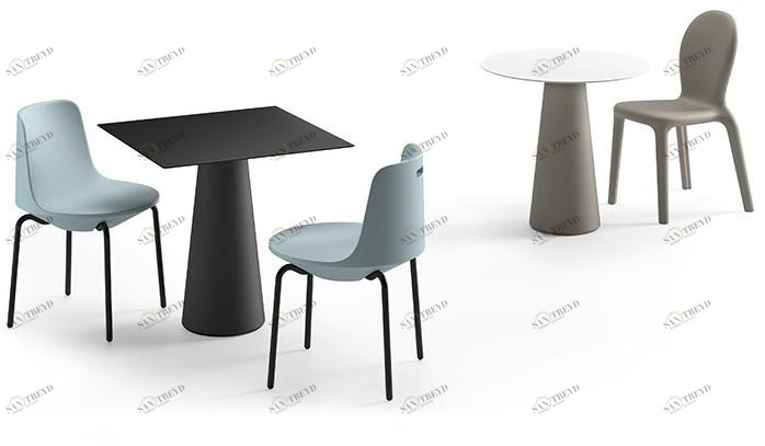 Plust Пластиковый обеденный стол в современном стиле Fura sun-id-1417288