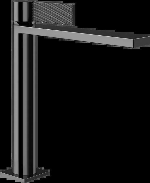 Смеситель для умывальника 73655 706 Gessi Inverso ЧЕРНЫЙ МЕТАЛЛ PVD