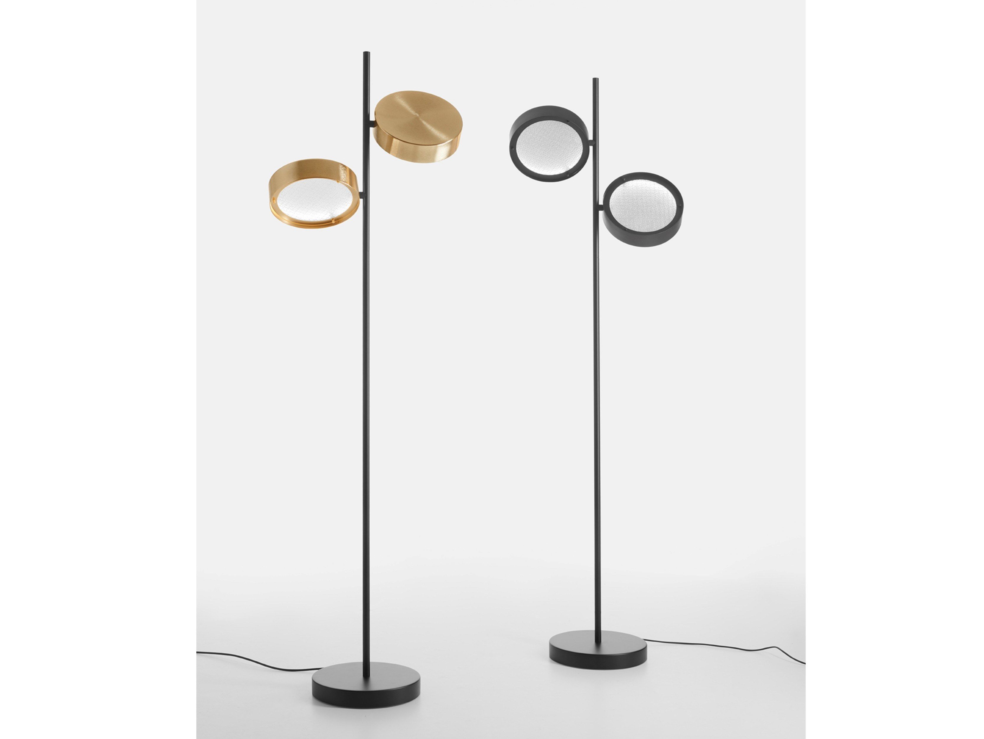 Регулируемый металлический торшер с диммером Oluce Berlin ARCH-00104243