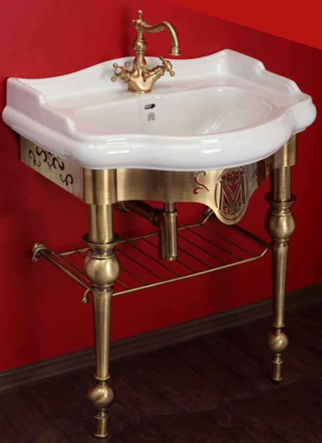 ML.BLL-25.055.bi Подвесная раковина настенная круглая Migliore  белая  - Вид №2