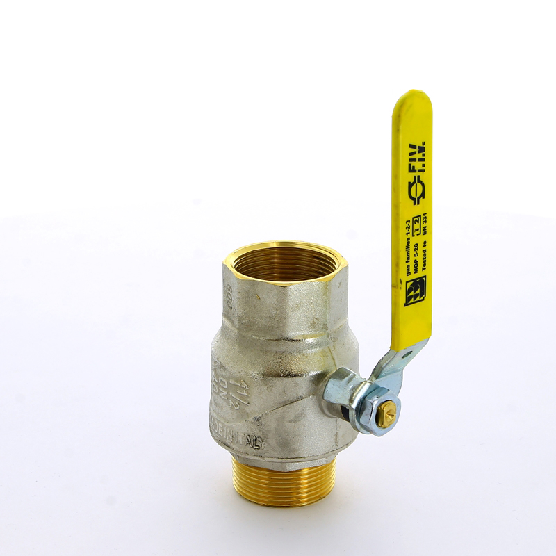 Кран шаровой для газа НВ FUTURGAS плоский рычаг F.I.V. 1"1/2 FIV 80014112 - Вид №1