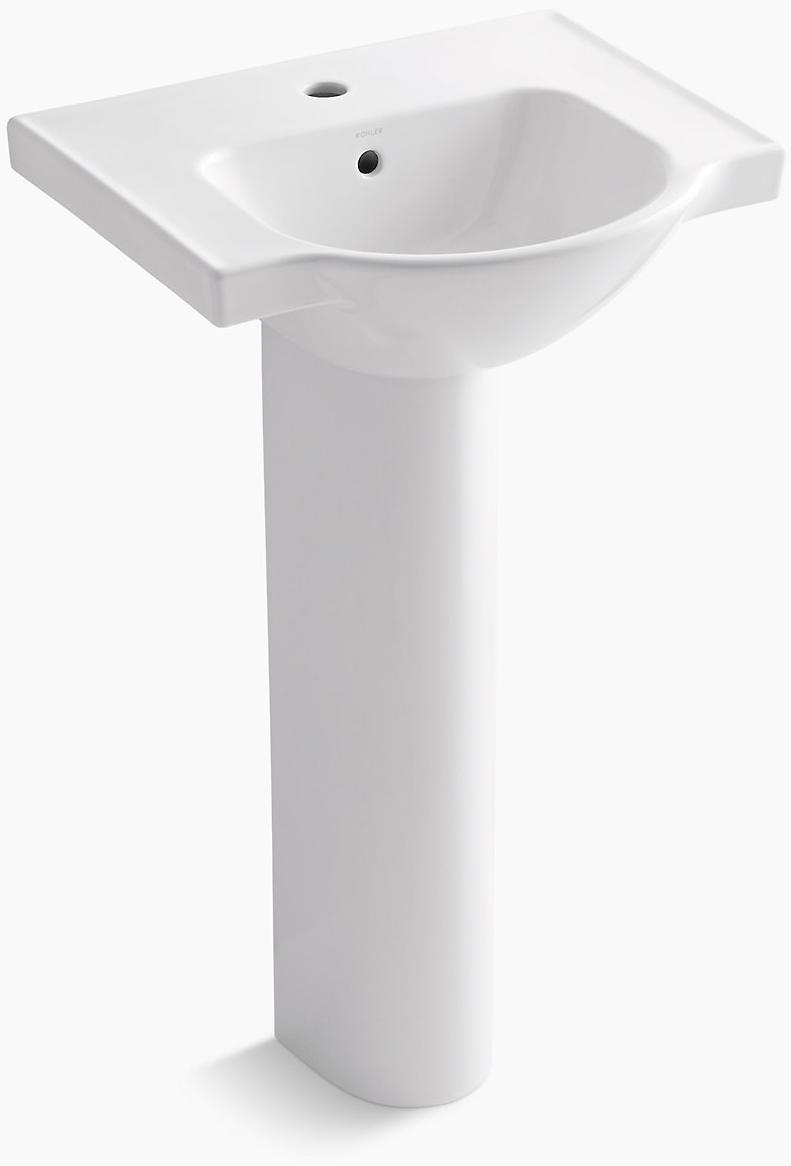 K-5265-1-95 Напольная раковина стоящая прямоугольная Kohler  - Вид №1