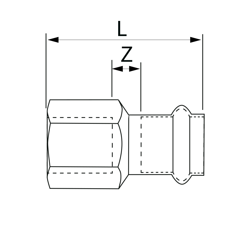PS4270G0220600 Переходники Tece  - Вид №1