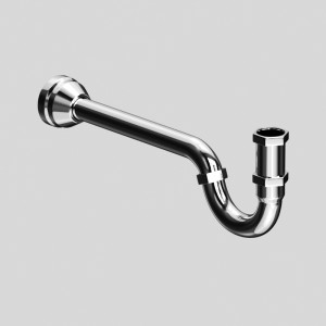 913390 Сифон S формы для биде, цвет Хромированный Kerasan ACCESSORIES Италия