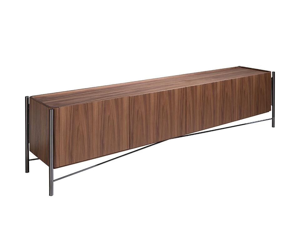 Деревянный шкаф для телевизора с распашными дверцами Angel Cerda Nature Life ARCH-00099712