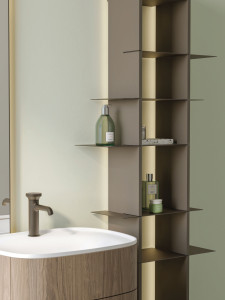 Умывальник HPL с зеркалом