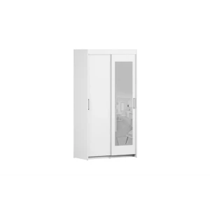 91824422 Шкаф-купе Мк Стиль 210.60x110x57.80 см 5 полок ЛДСП цвет белый STLM-1376310