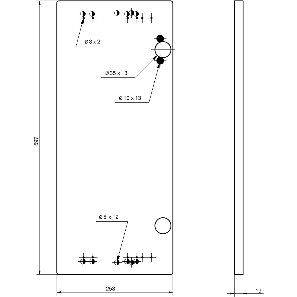 Фасад кухонный Delinia ID Инта белый с филенкой 59.7×25.3 см 89340151 STLM-0881155 - Вид №6