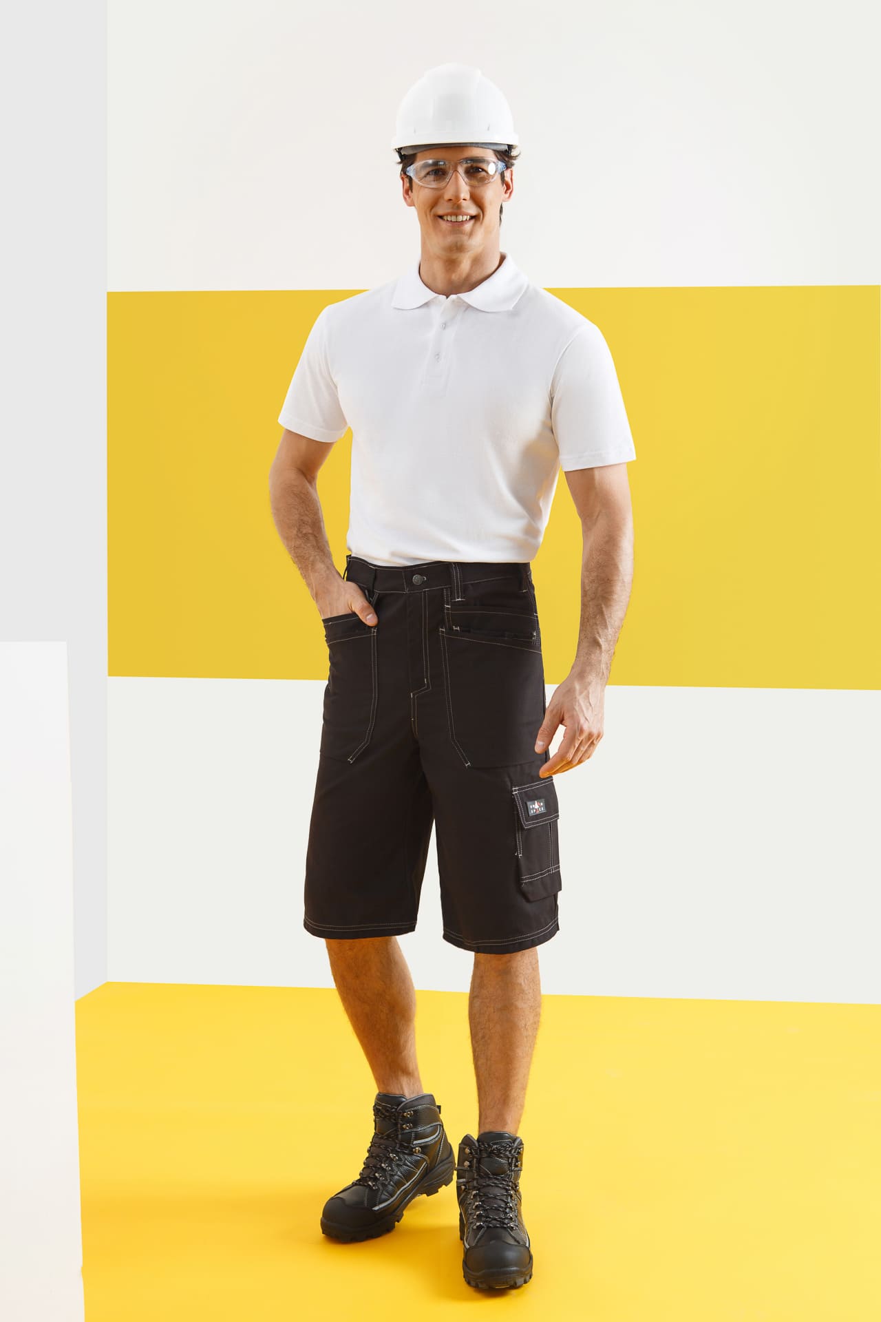 62879 Шорты  черные Union Space  Летняя спецодежда  размер 44-46/170-176  - Вид №3