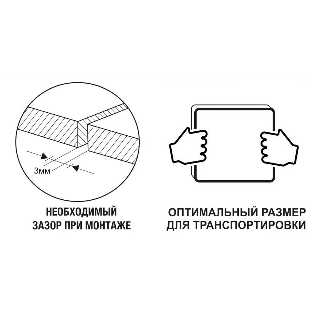 Фанера 15 мм ФК шлифованная 1525x1525 мм сорт 2/4 2.325 м² 12950230 STLM-2171479 Santreyd  - Вид №2