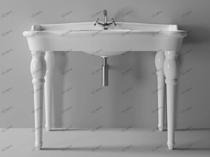 28250101 Напольная раковина стоящая овальная Alice Ceramica Boheme