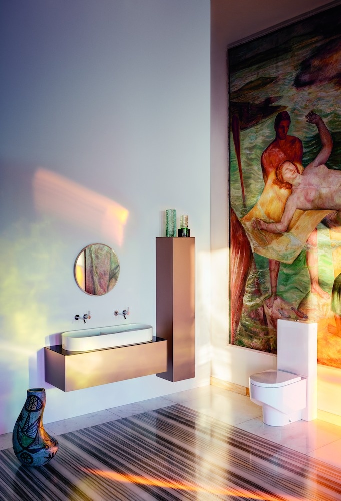 H3113360041201 Смеситель для раковины, настенный, для установки с Simibox 2-Point, фиксированный излив 175 мм LAUFEN PRO - Вид №17