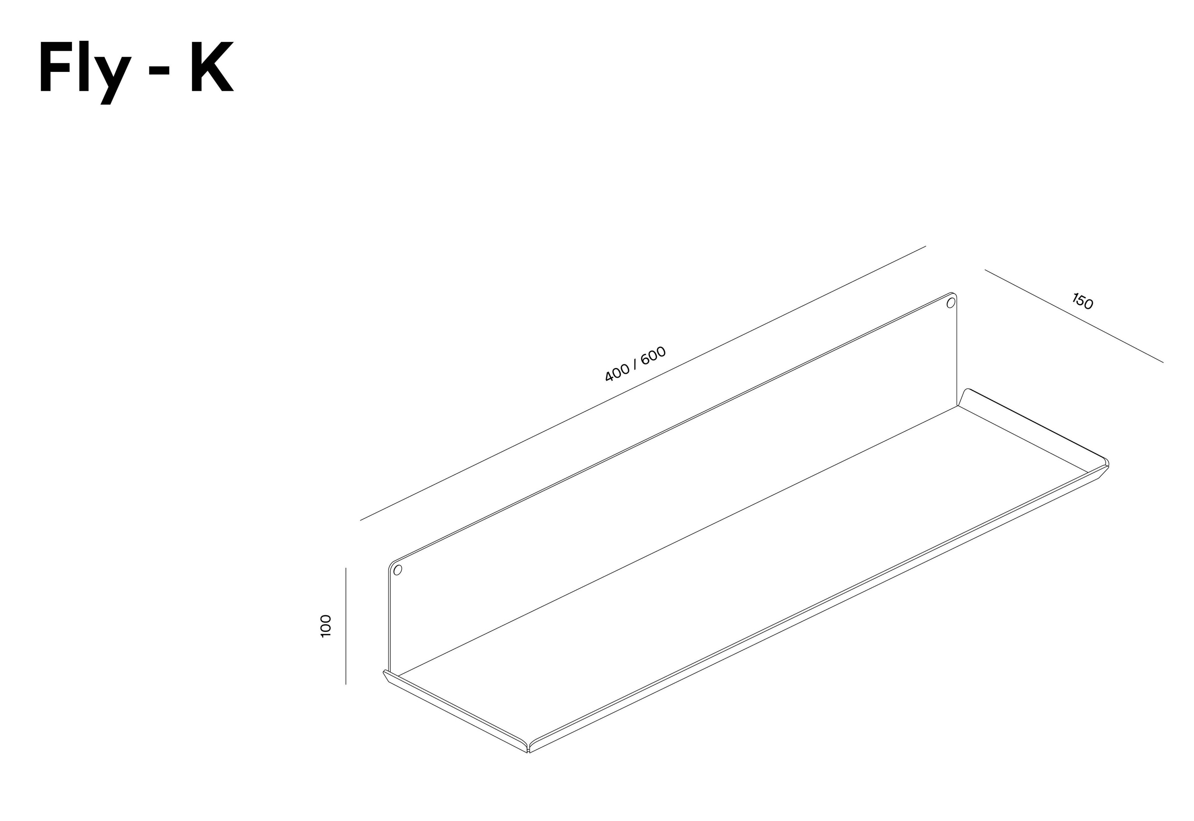 Металлическая полка D-SEGNO FLY K ARCH-00084463 - Вид №12