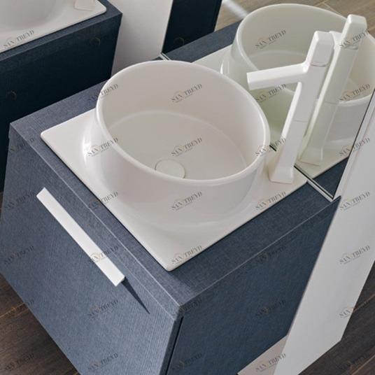 9904 Встроенная раковина под столешницу овальная MILLDUE 