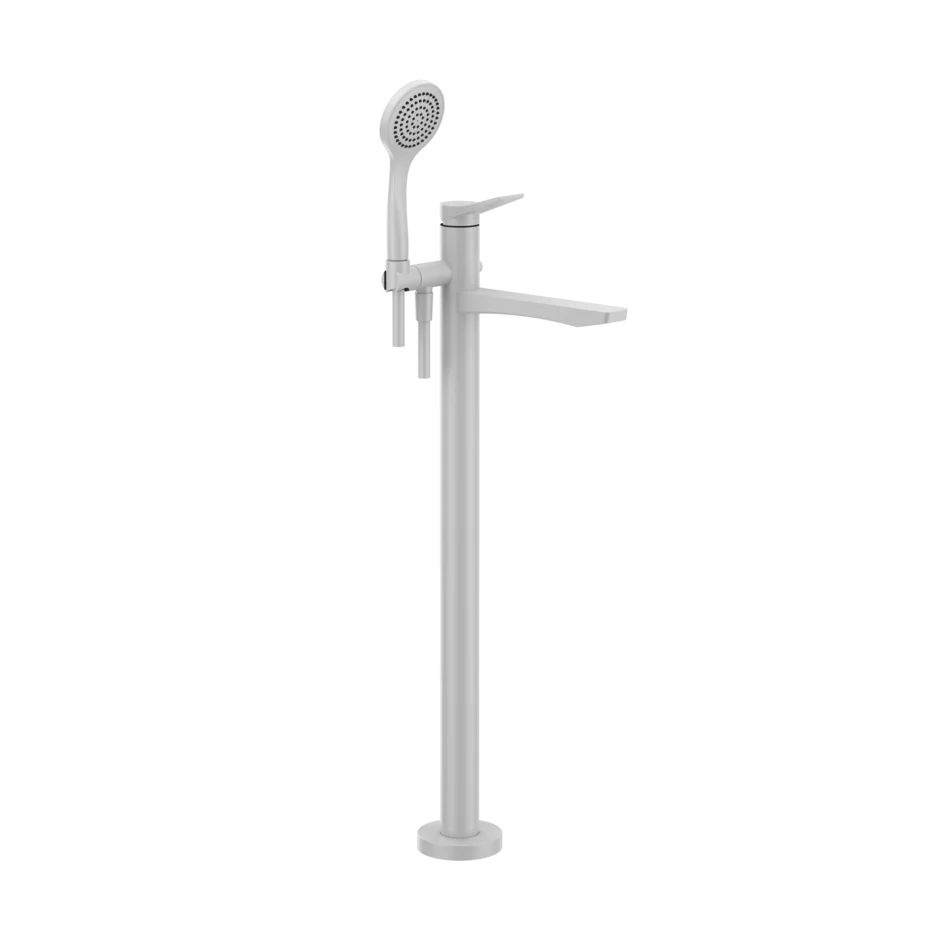 Смеситель для ванны 59131 279 Gessi Rilievo МАТОВО-БЕЛЫЙ 59131279