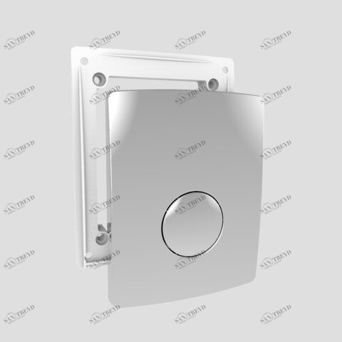 SANIT 202516 SANIT крышка пластиковая писсуар плита нажима хром 