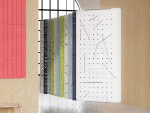 Подвесная офисная акустическая панель