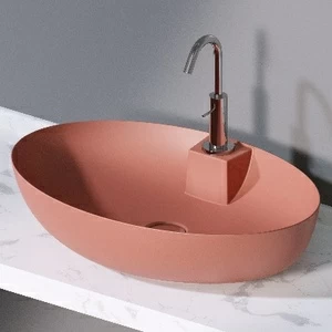 L604142 Накладная раковина на столешницу  овальная A. e T. Italia ELITE