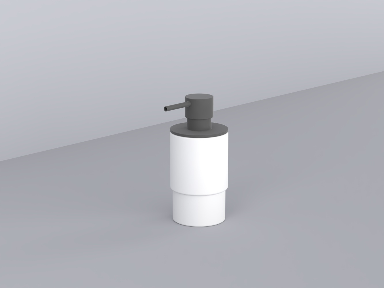 ACDI-CM дозатор LivingTec (стакан-подставка белая, рукоятка в отделке) cielo Аксессуары Ceramica Cielo